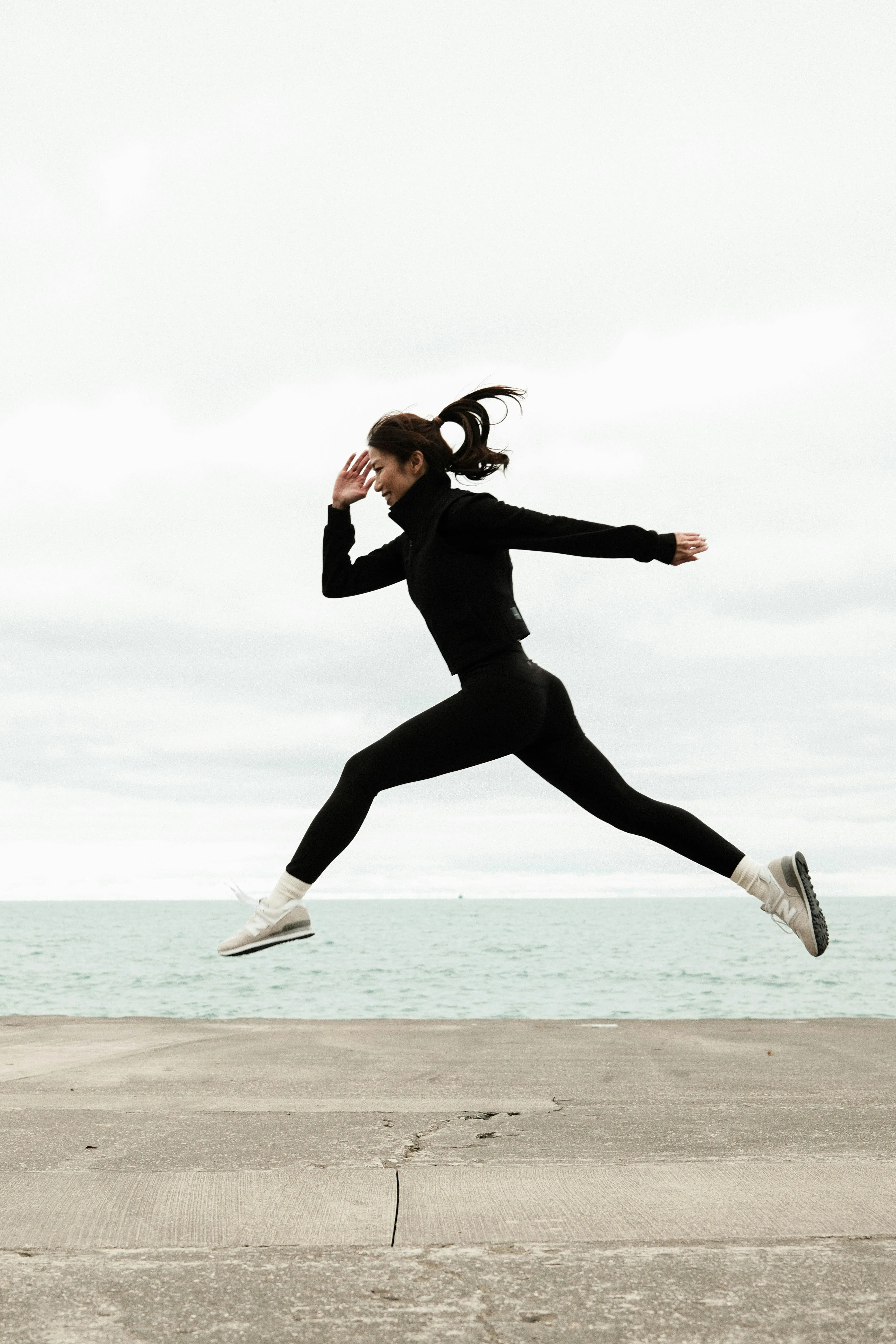 Elite athlete in motion, representing peak performance and reaching full potential